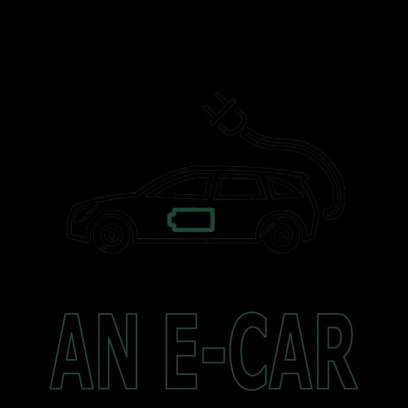 E-car driving e-car driver saying gift idea