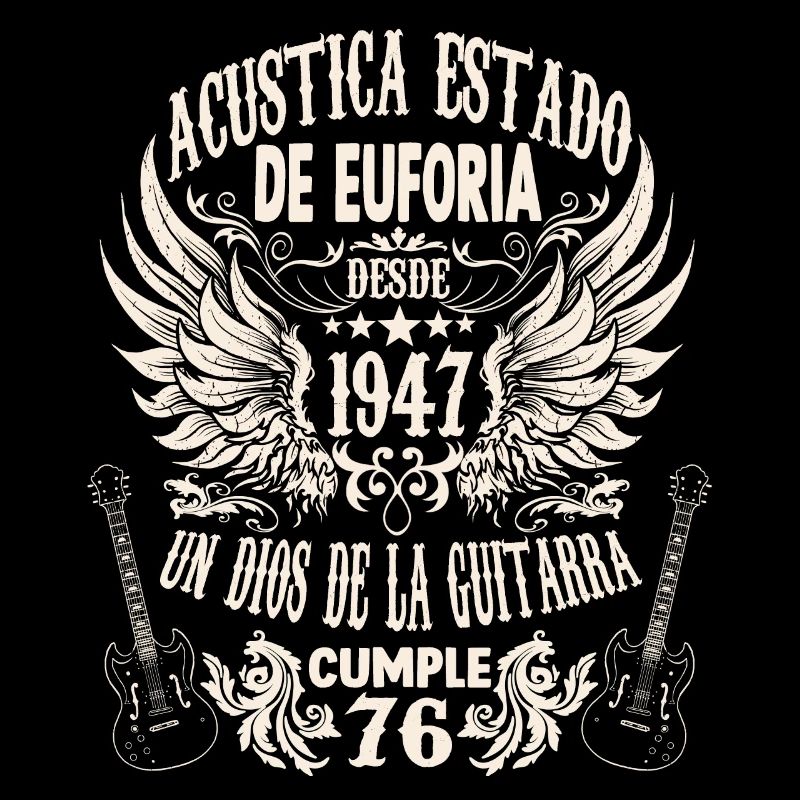 Frase de Cumpleaños para Guitarristas vintage
