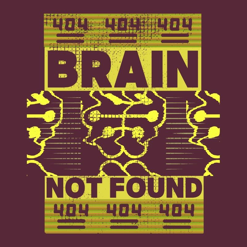 404-html error, Computer-Nerd, lustiger Spruch