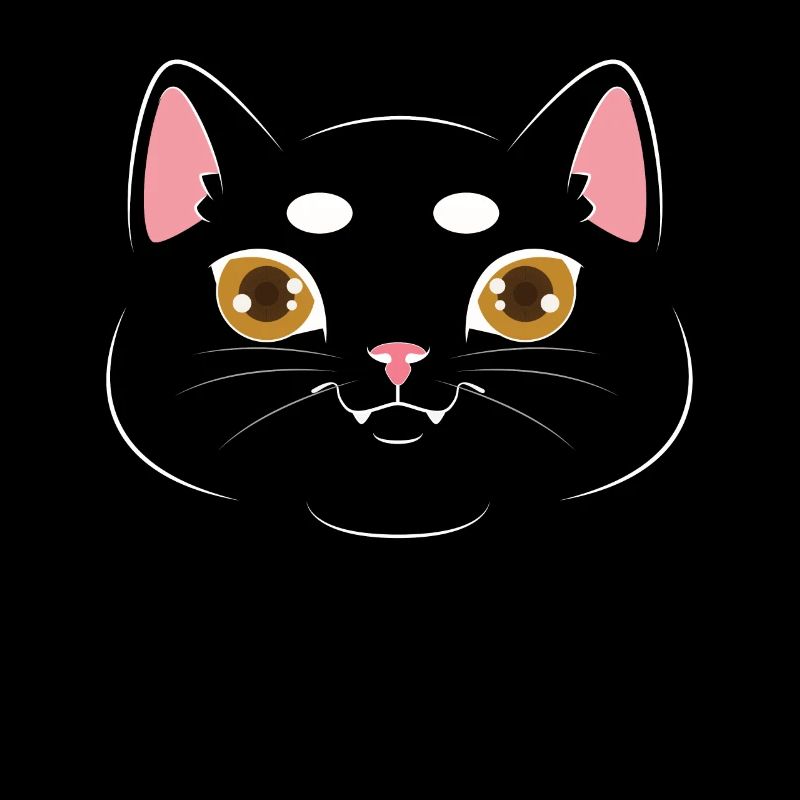 Schwarze Katze