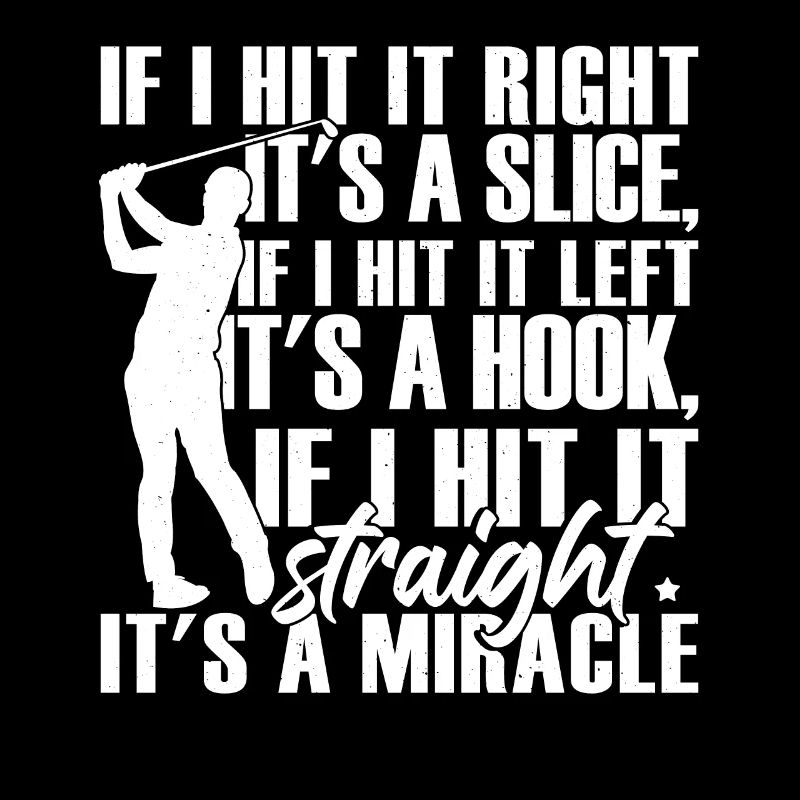 Drôle de citation de golf Joueur de golf