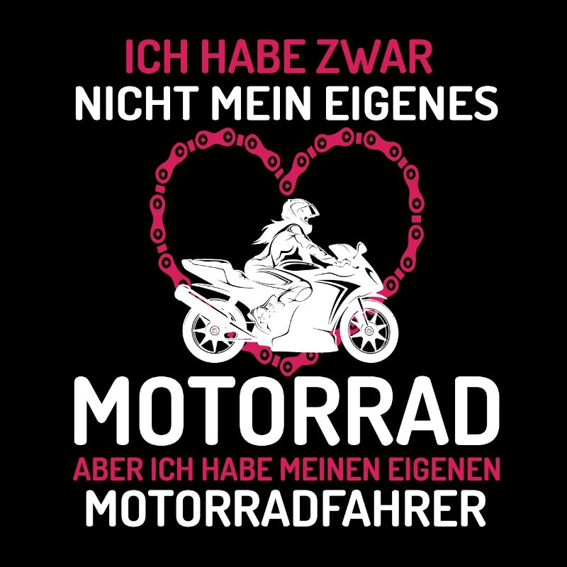 Ich H Meinen Eigenen Motorradfahrer