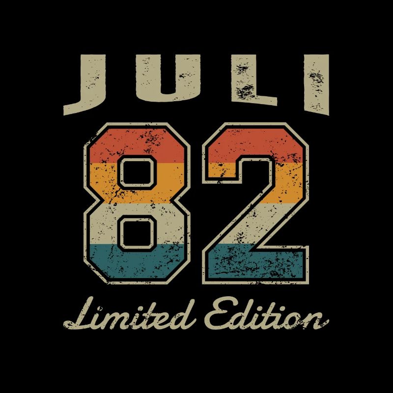 Date de naissance : Juillet 1982 - Edition Limitée Rétro