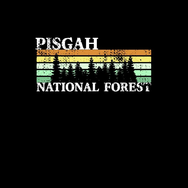 Rétro de la forêt nationale de Pisgah