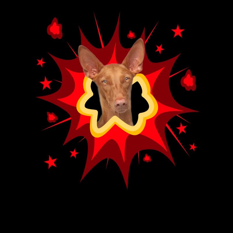 Conception de chien comique - Pow - Pharaoh Dog