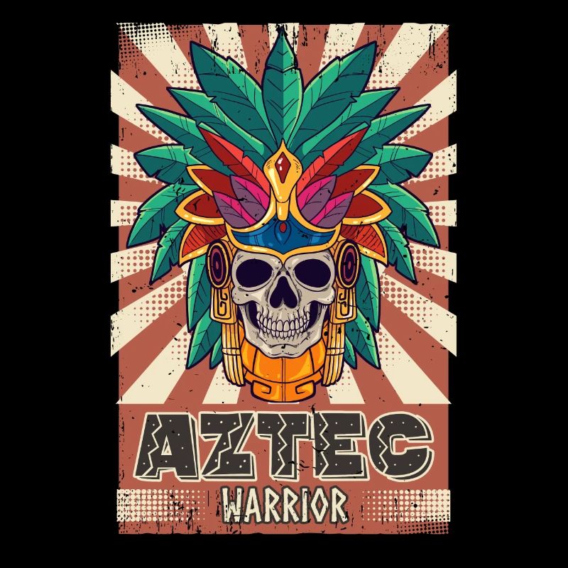 Guerrier aztèque mexicain Aztèques