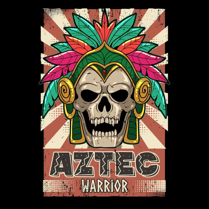 Guerrier aztèque mexicain Aztèques