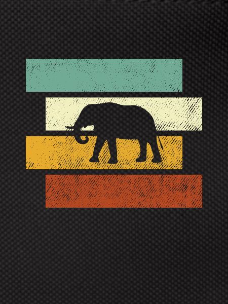 Elephant Retro