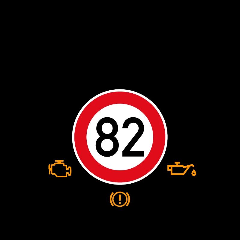 82. Geburtstag Schonend Behandeln 82 Alte Kiste 82