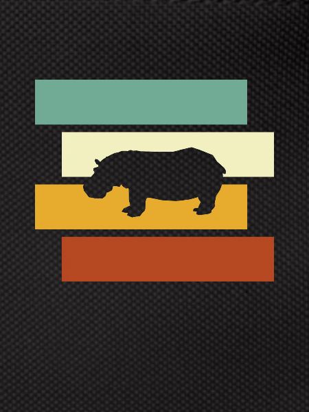 Hippopotamus Retro