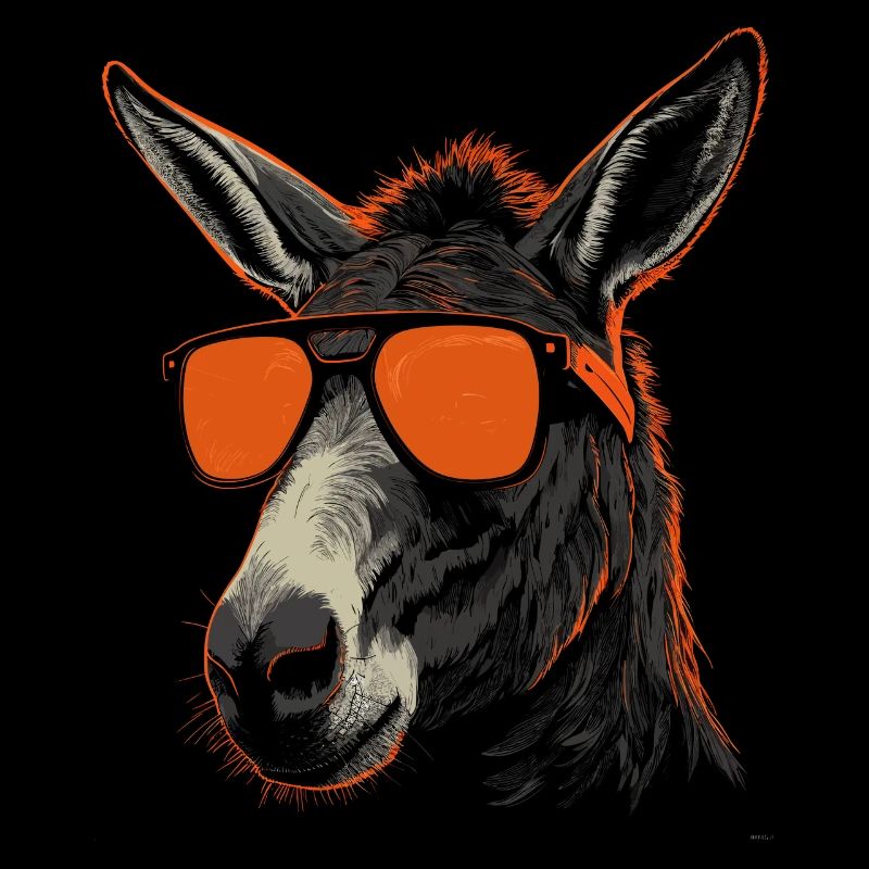 Lunettes de soleil d'âne