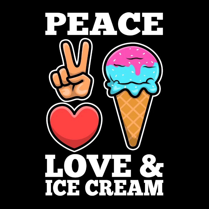 Crème glacée Peace Love