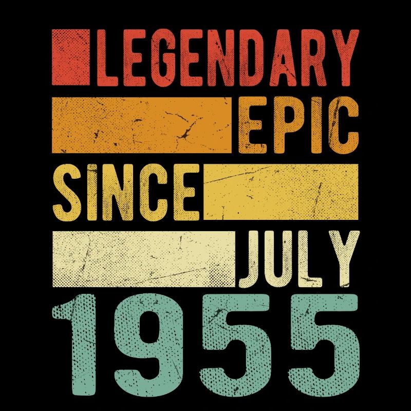 Geburtstag Juli 1955 Legendär Episch
