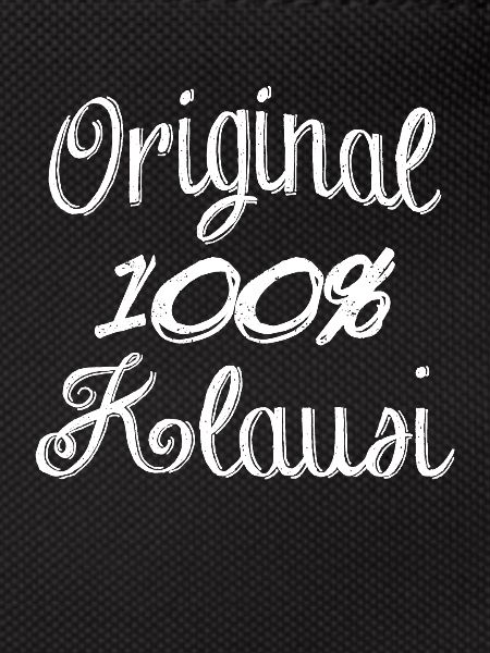 Original 100% Klausi
