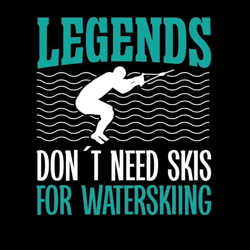 Don't need skis for waterskiing