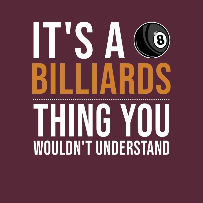 C’est un truc de billard Billardtisch Billard