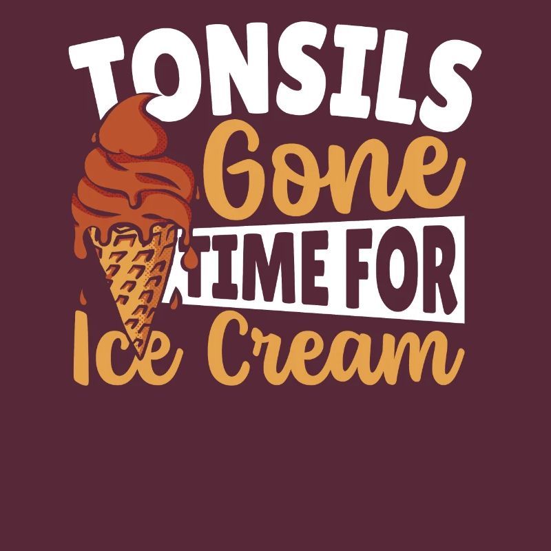 Tonsils Gone Time For Ice Cream Tonsillitis