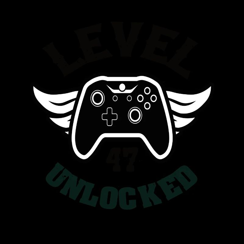 Level 47 Unlocked 47 Birthday