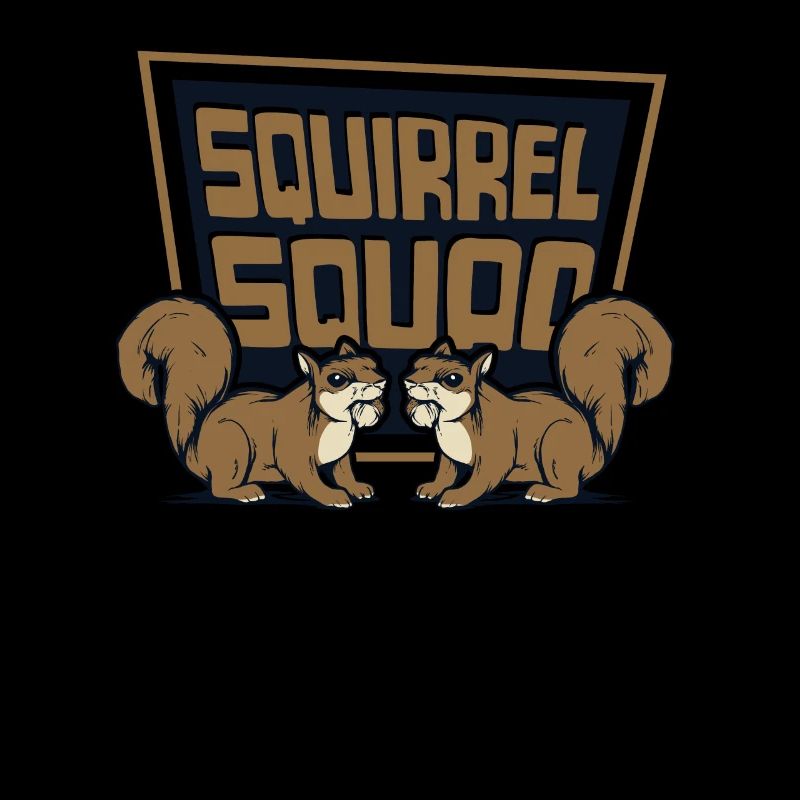 Squirrel Squad Squirrel Fuchshörnchen Eichhörnchen