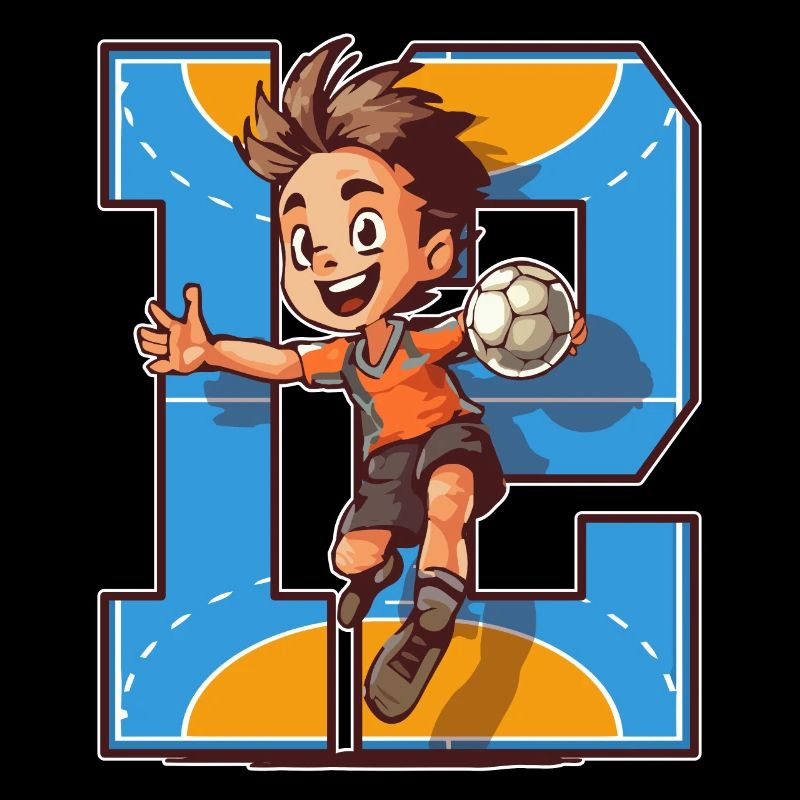 Handball Anniversaire - 12 ans garçon - 12.