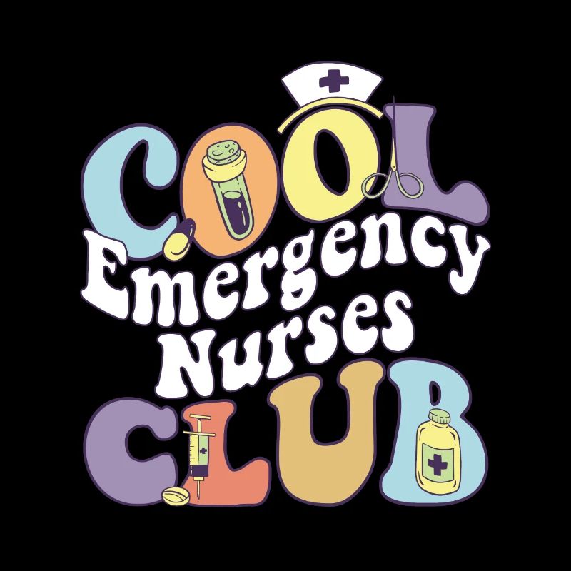 Cool Emergency Nurses Club Infirmière d’urgence autorisée
