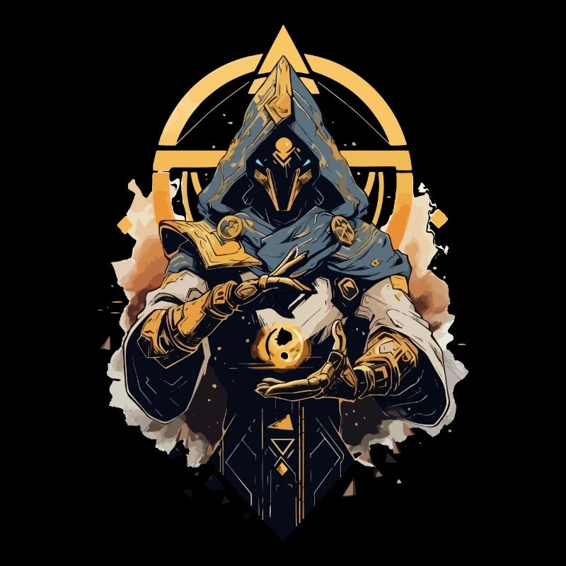 Epic Gamer Guardian avec source d’énergie dorée