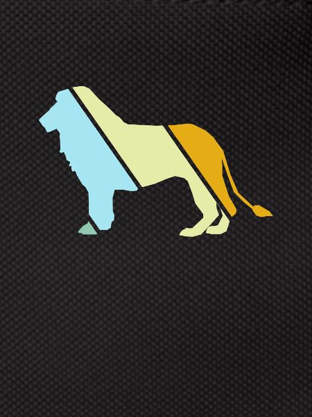 Lion retro