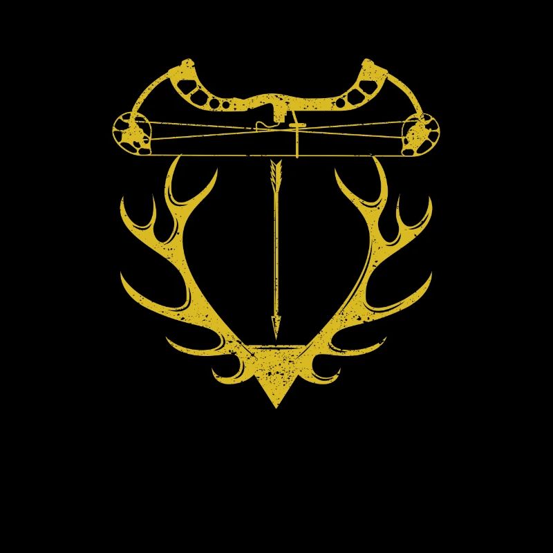 Deer Skull Compound Bow Elk Hunting