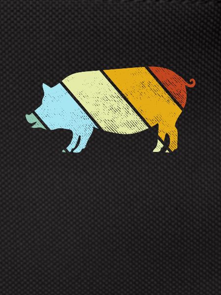 Schwein Retro