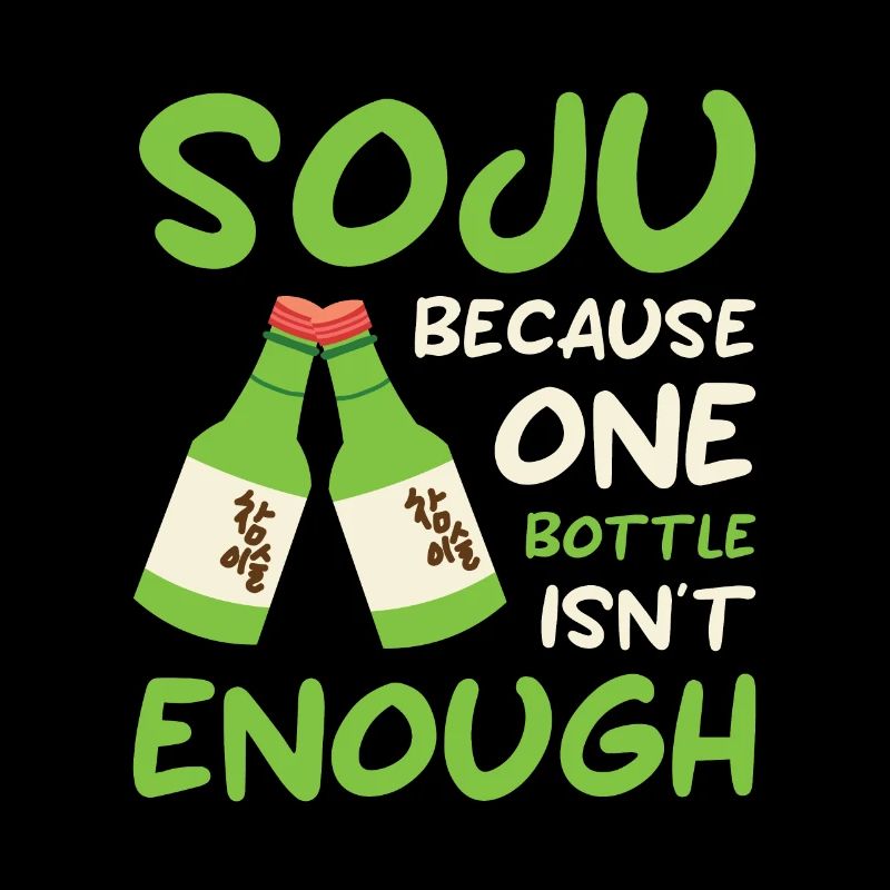 Soju Korean Wine Drink Corée