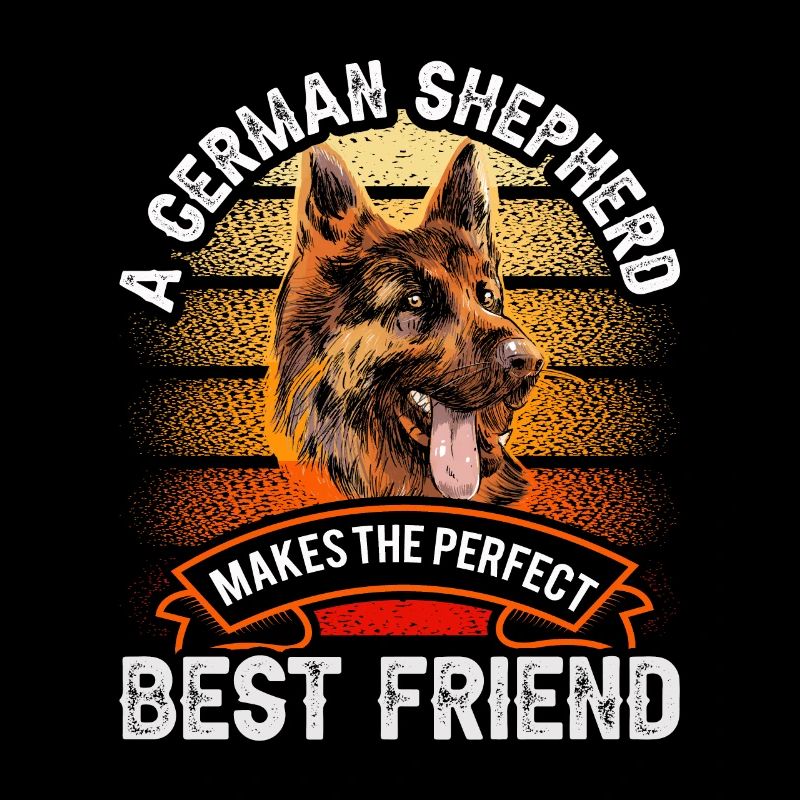 German Shepherd is perfect best friend