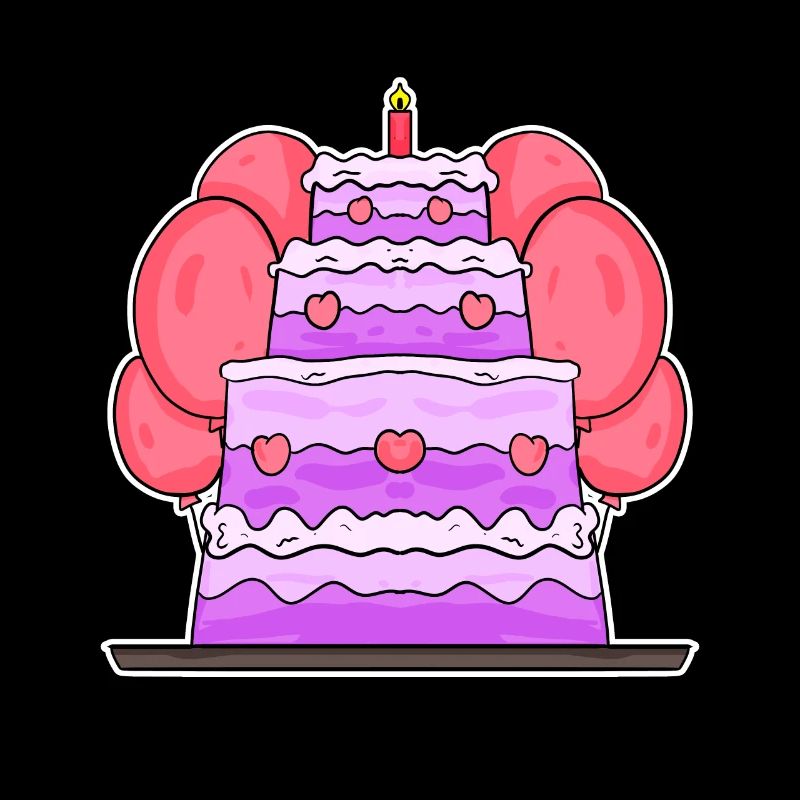 Gâteau Joyeux anniversaire