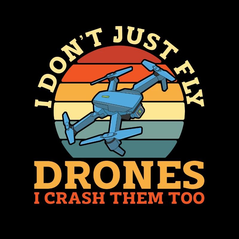 Course de drones Je ne fais pas que voler Retro Drone Fpv Race