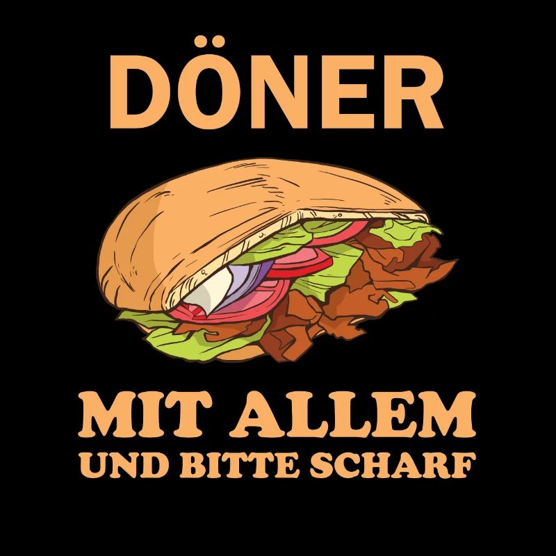 Bitte ein Döner mit Allem lustige Döner Sprüche