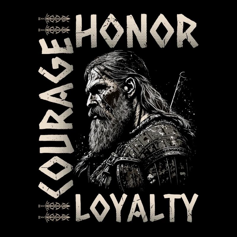 Wikinger Leitsätze, Norse Viking Wikinger