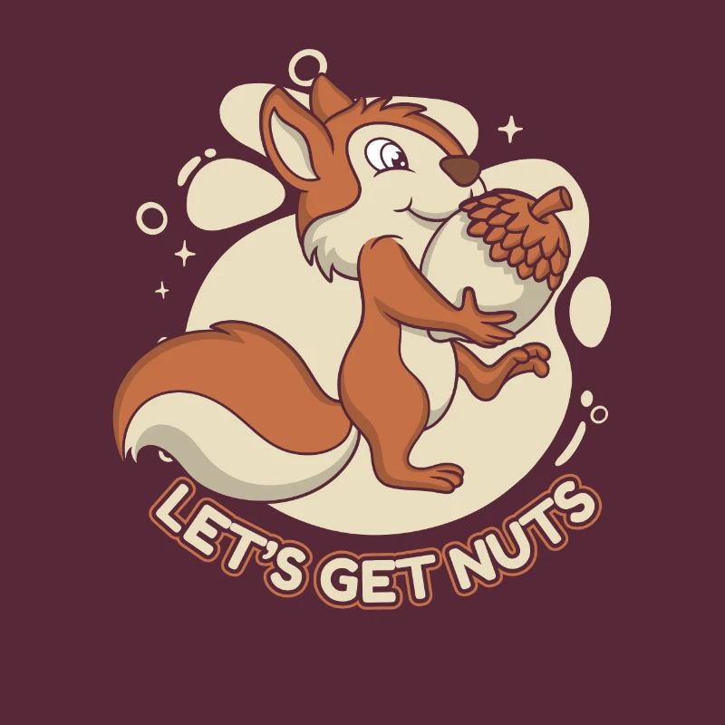 Let's Get Nuts Squirrel Fuchshörnchen Eichhörnchen