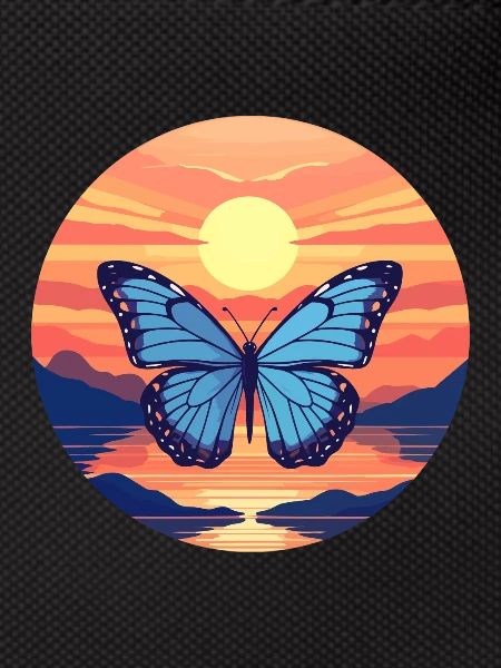 Blue Morpho Butterfly
