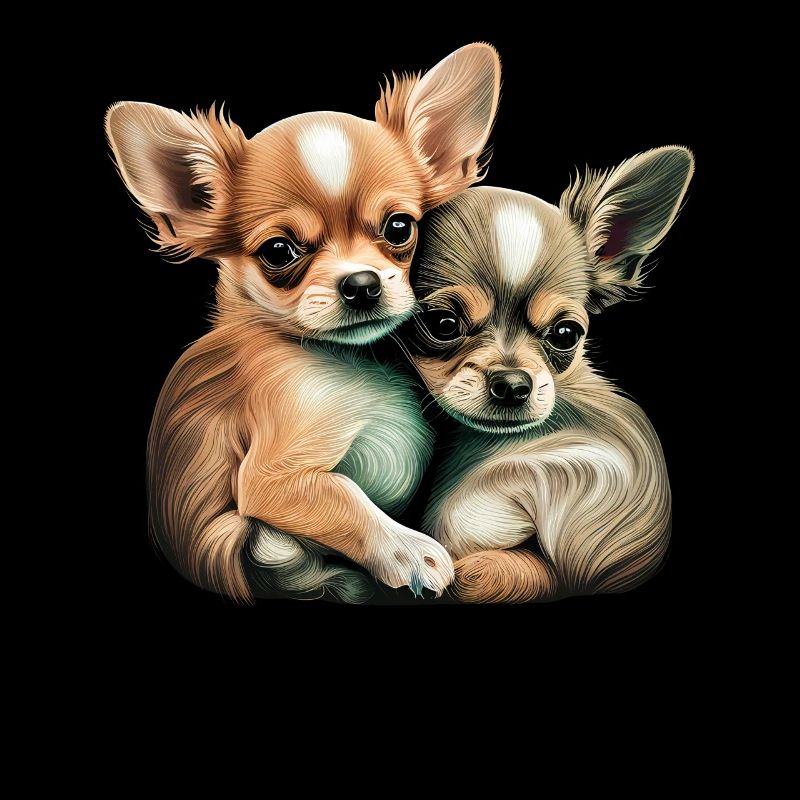 Chiots Chihuahua - Mignons petits chiens Amour