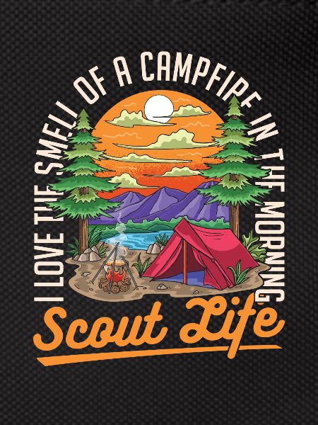 Feu de camp scout