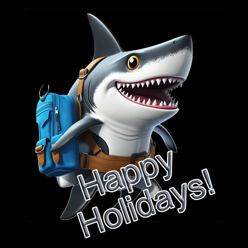 Requin heureux
