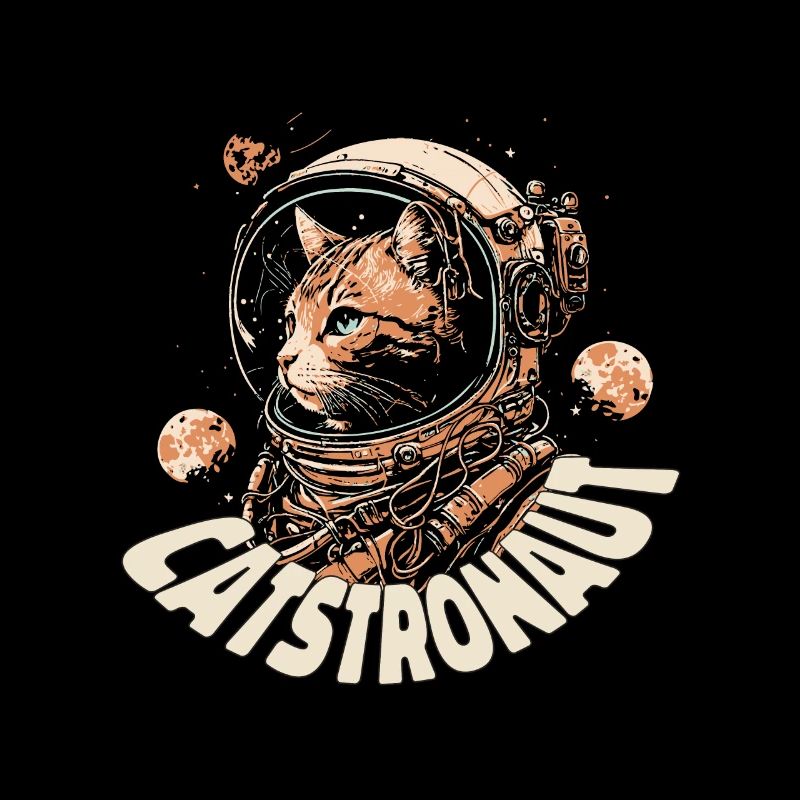 Astronauten-Katze