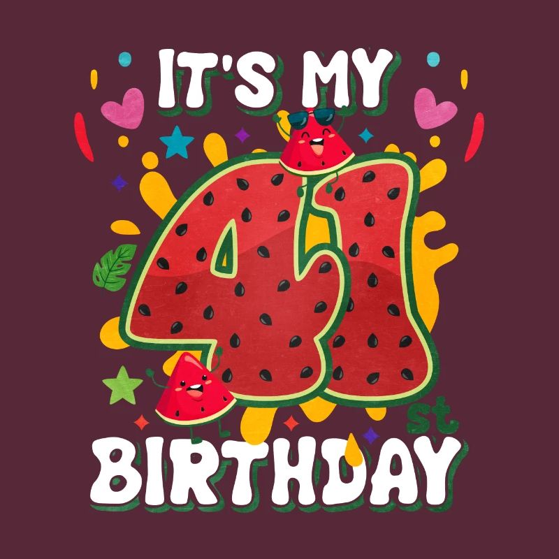 41e anniversaire Pastèque