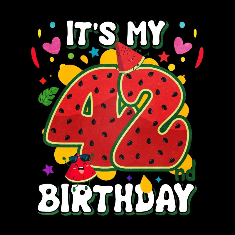 42nd Birthday Watermelon