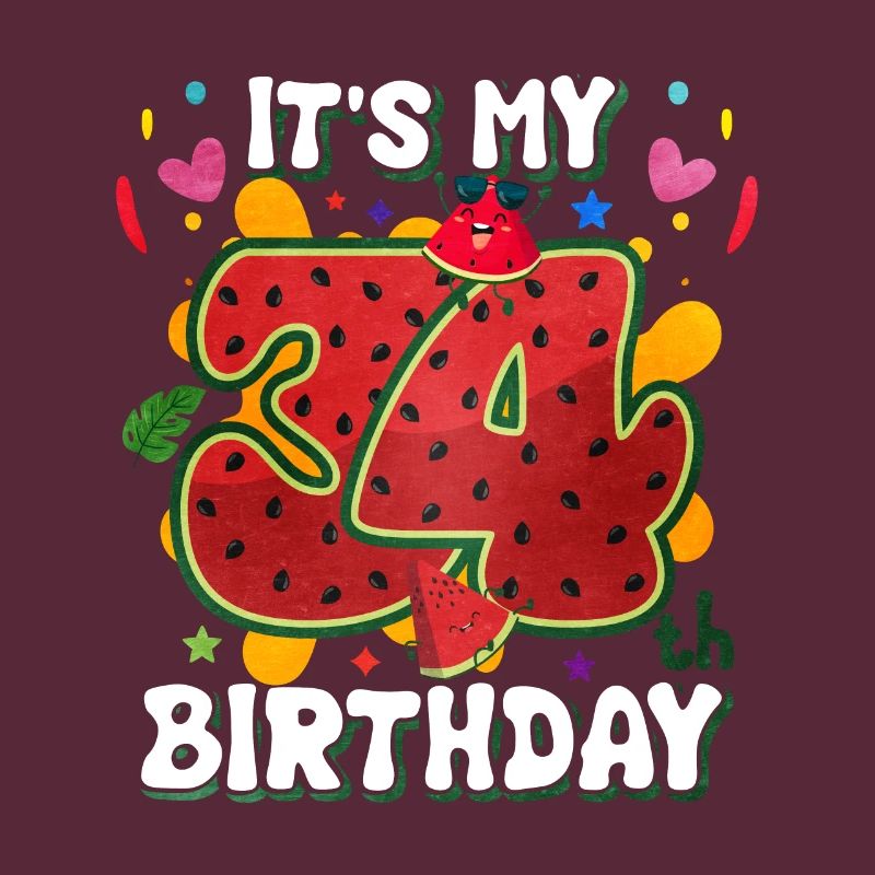 34e anniversaire Pastèque