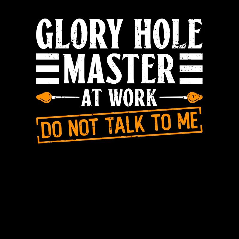 Glory Hole Master At Work Do Not Talk Glassblower