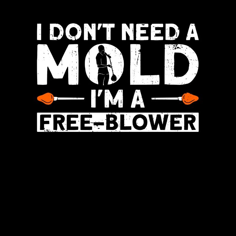 I don't need a mold - glass blowing