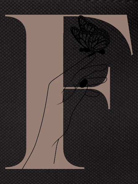 letter f magic butterfly