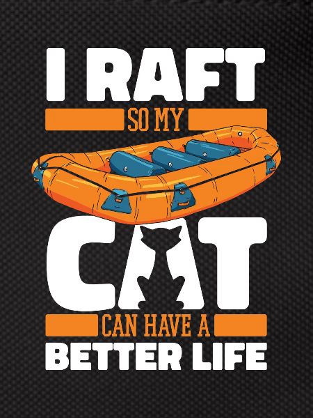 Rafting Cat