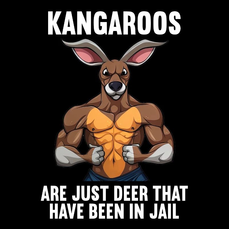 Kangaroo Kangaroos Kängurus lustiges Känguru