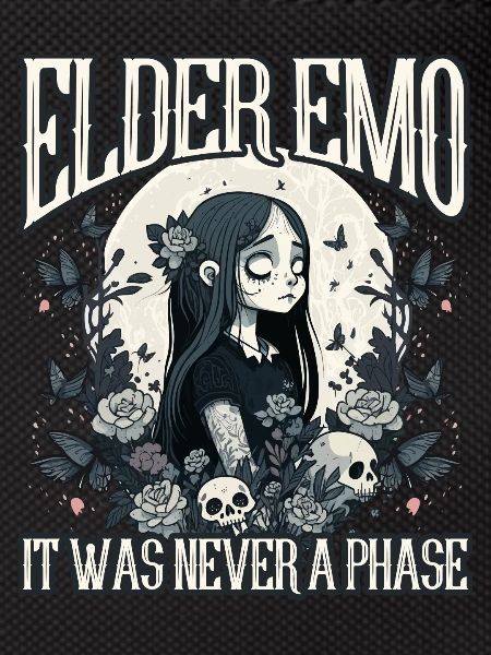 Lustiger Emo-Junge Emo-Mädchen